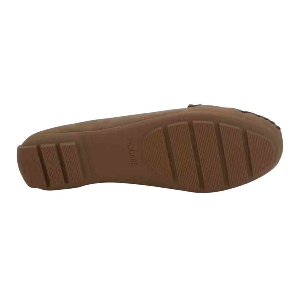 Sapato Feminino Mocassim Modare Marrom Marrom 5