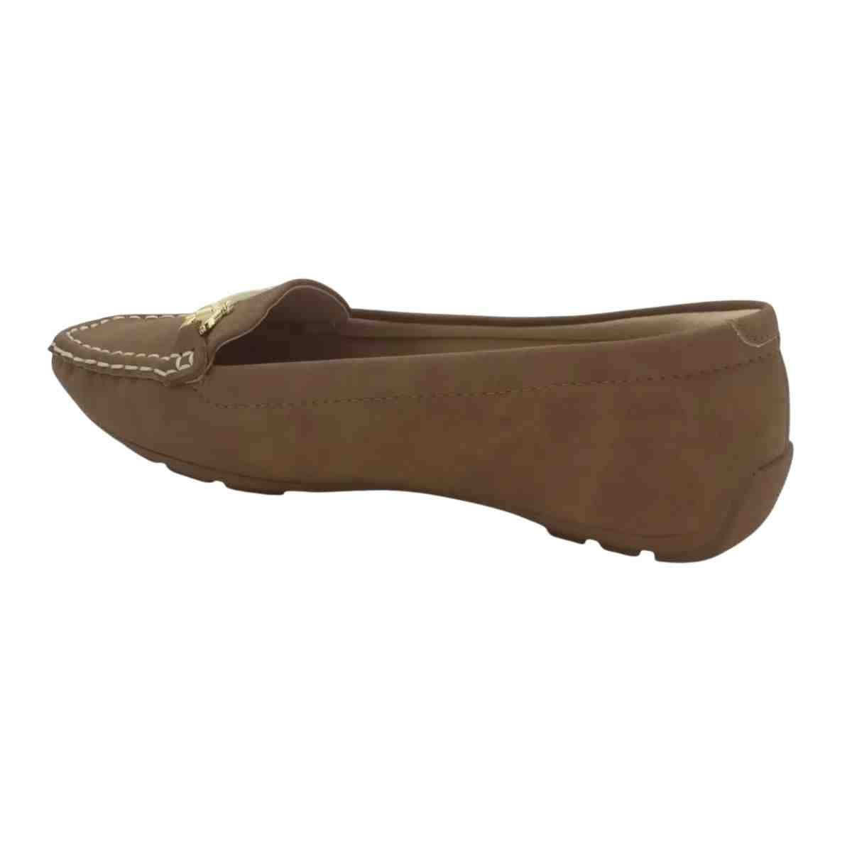 Sapato Feminino Mocassim Modare Marrom Marrom 6