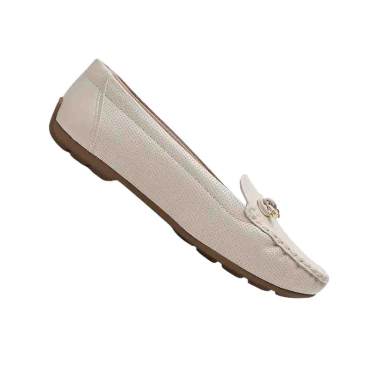 Sapato Feminino Mocassim Modare Ultraconforto Branco Off Branco 7