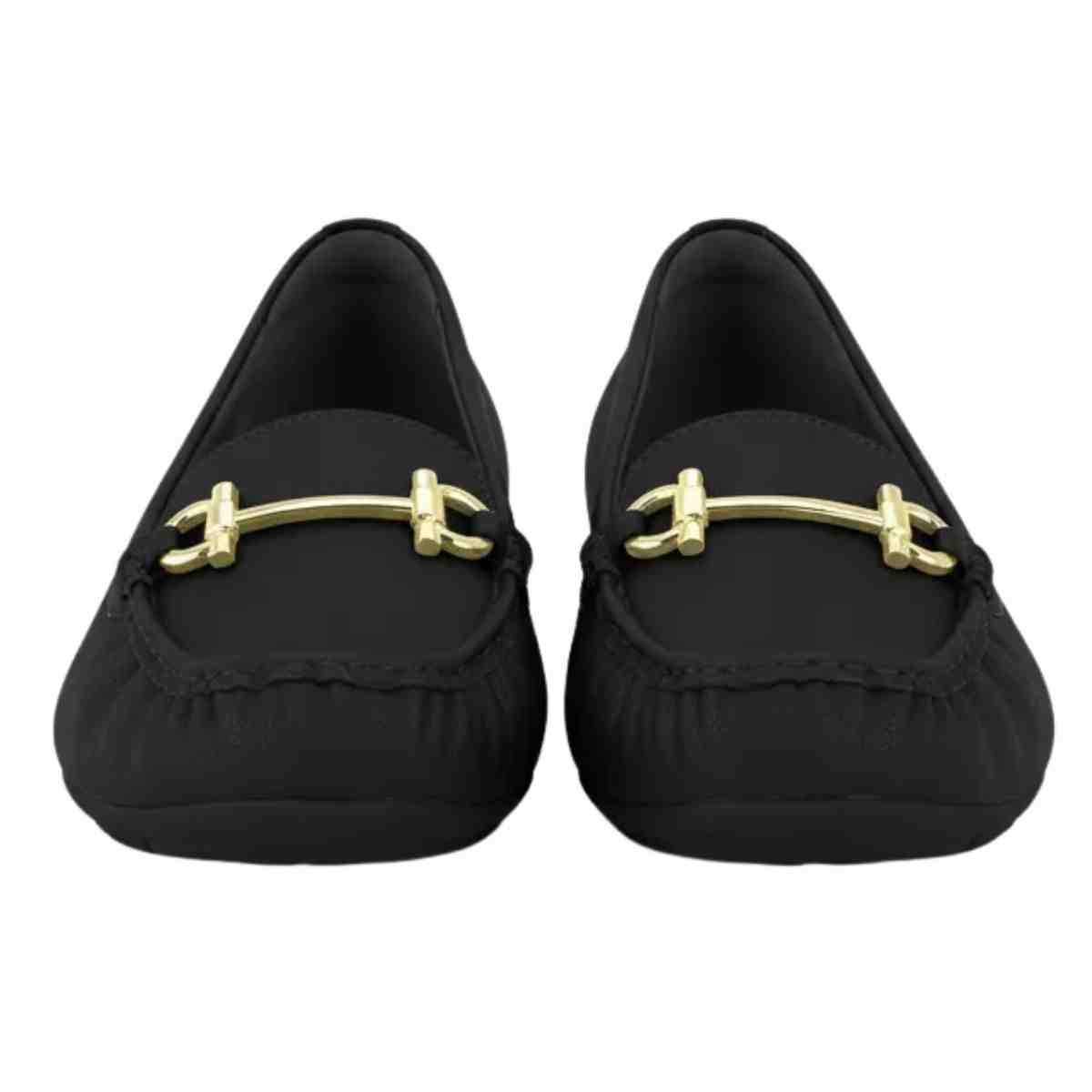 Sapato Feminino Mocassim Modare Preto Preto 3