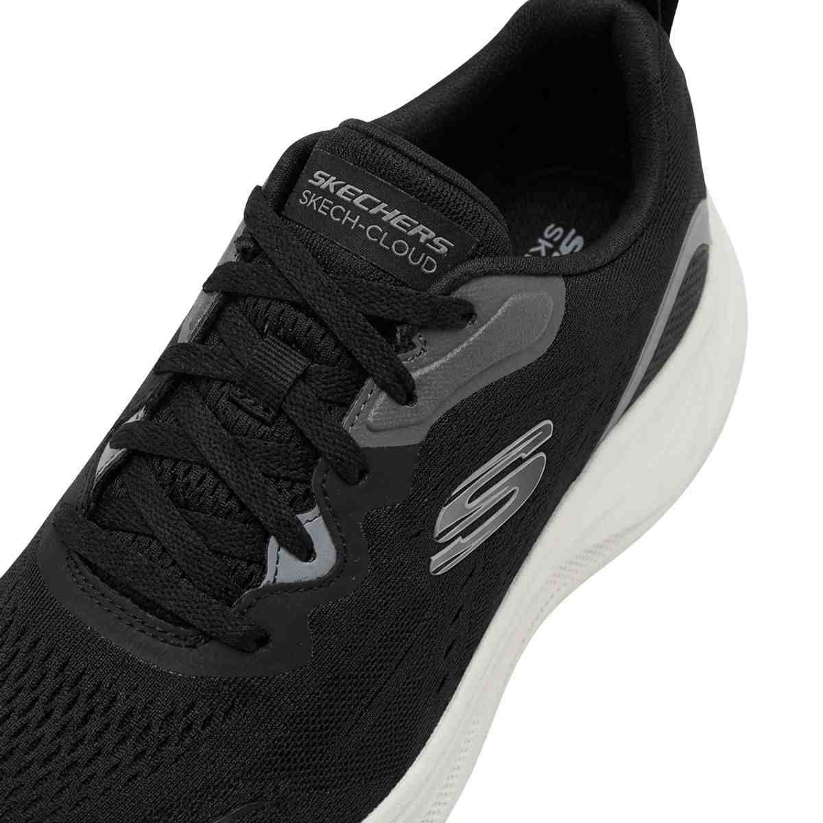 Tênis Corrida Masculino Skechers Skech Cloud Preto Preto 5