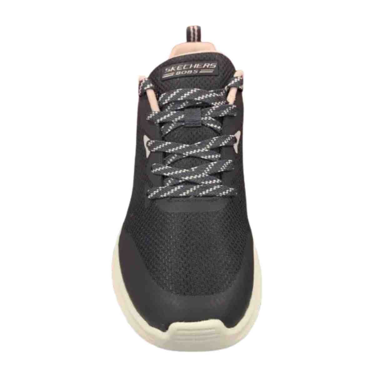 Tênis Corrida Feminino Skechers Bobs Moda Flex Azul Preto 3