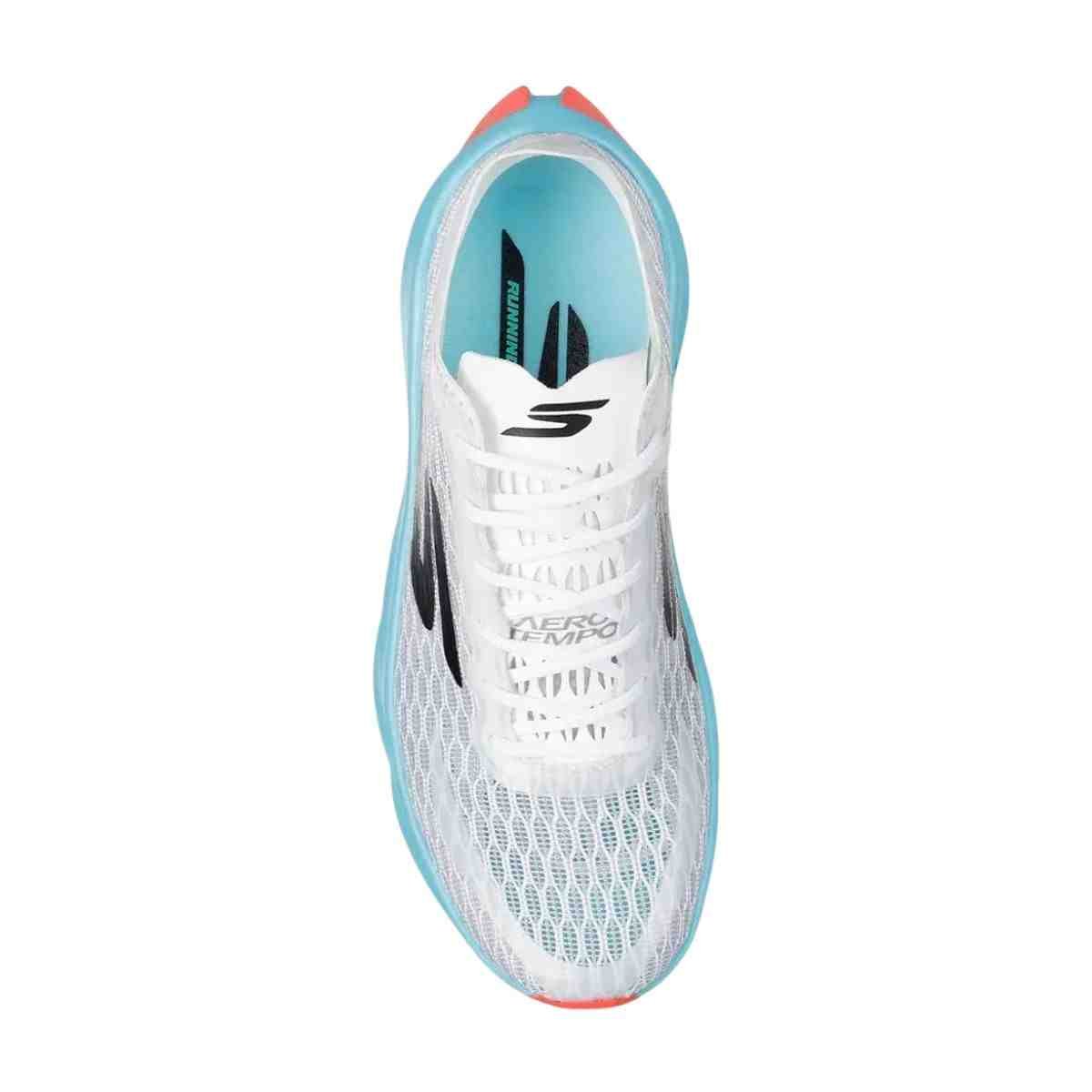 Tênis Corrida Feminino Skechers Skx Aero Tempo Branco Branco 3