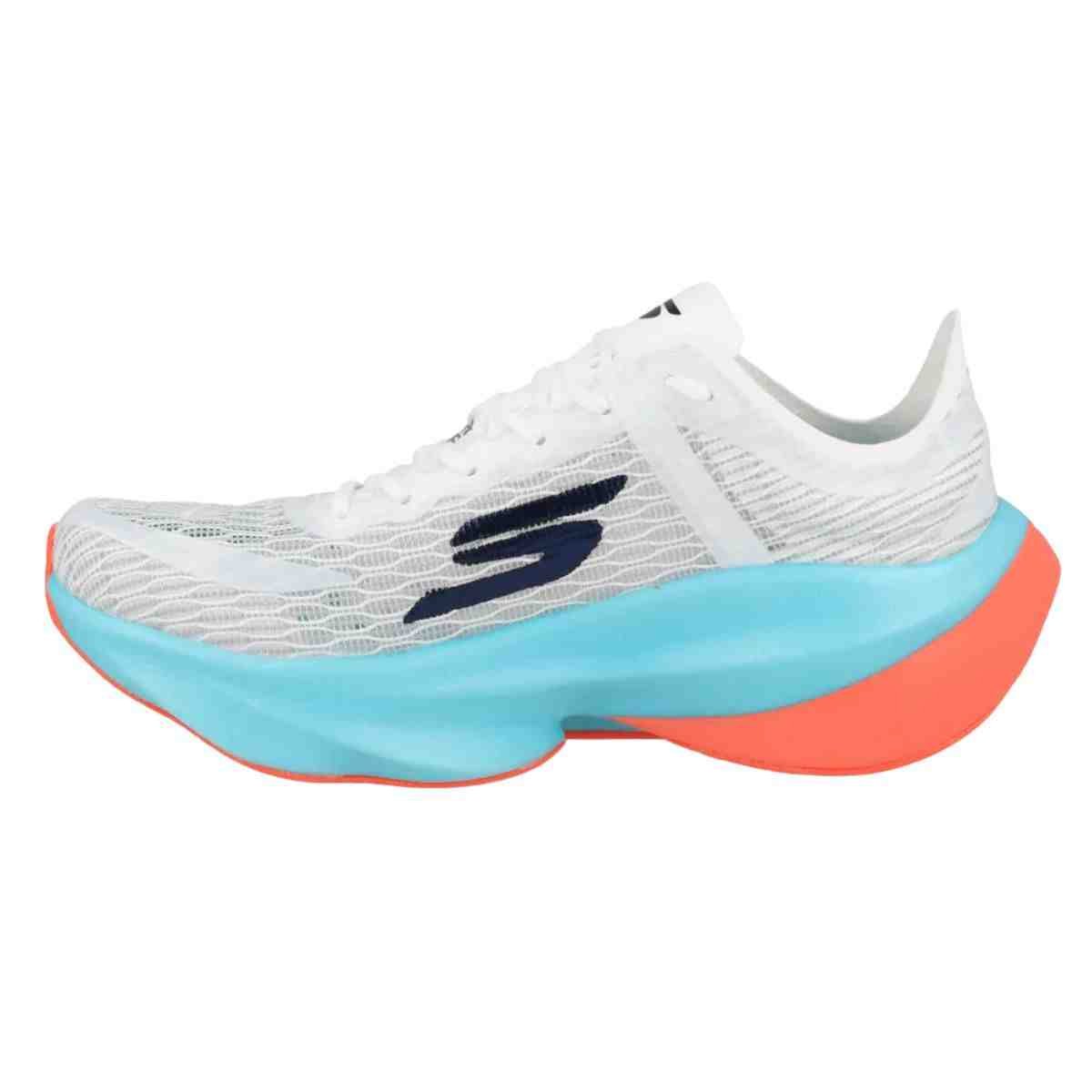 Tênis Corrida Feminino Skechers Skx Aero Tempo Branco Branco 4