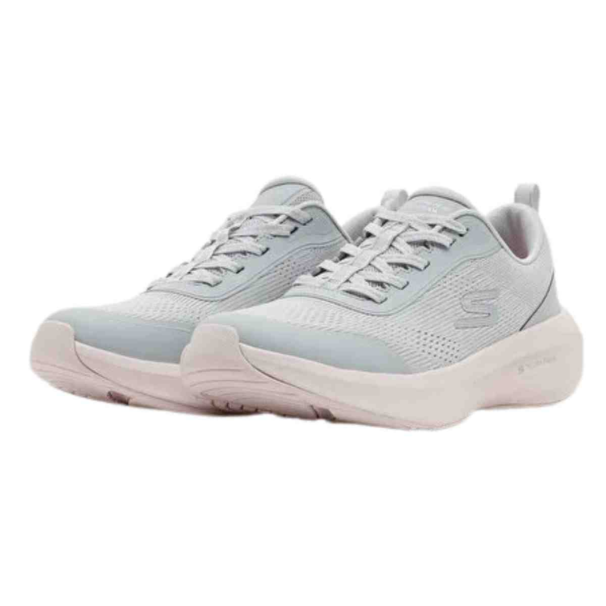 Tênis Corrida Feminino Skechers Plush Foam Cinza Cinza 6