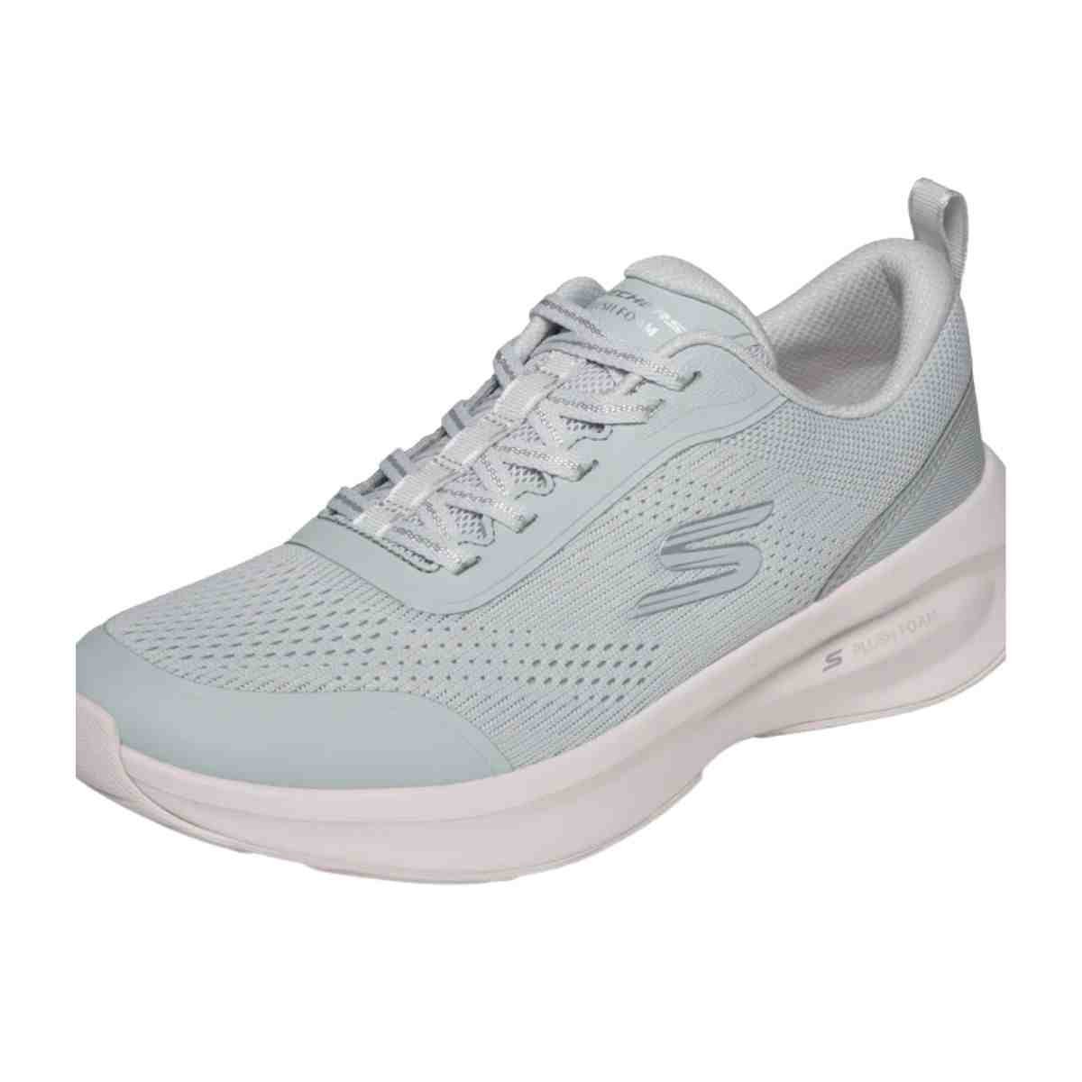 Tênis Corrida Feminino Skechers Plush Foam Cinza Cinza 7