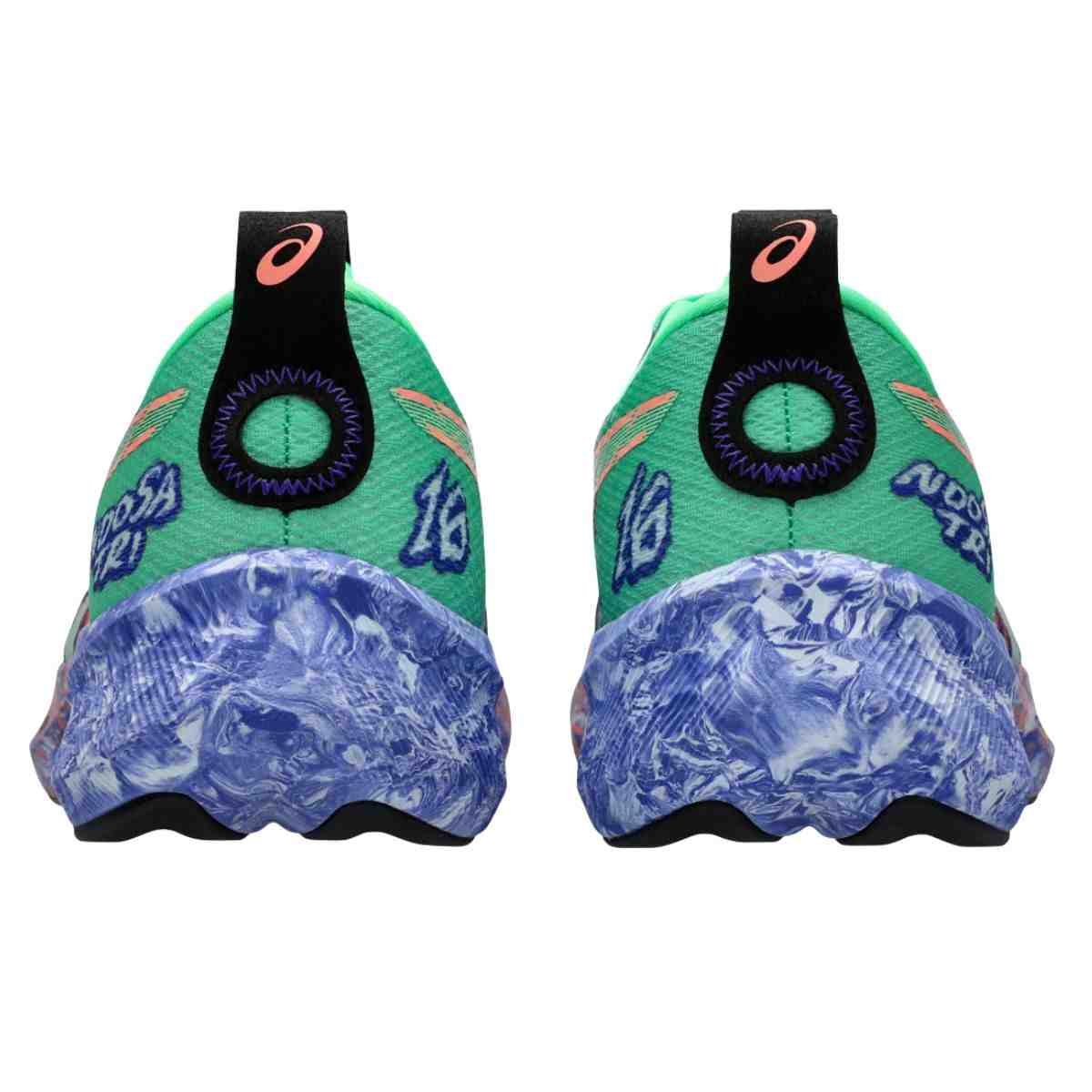 Tênis Corrida Masculino Asics Noosa Tri 16 Verde E Azul Multicores 7