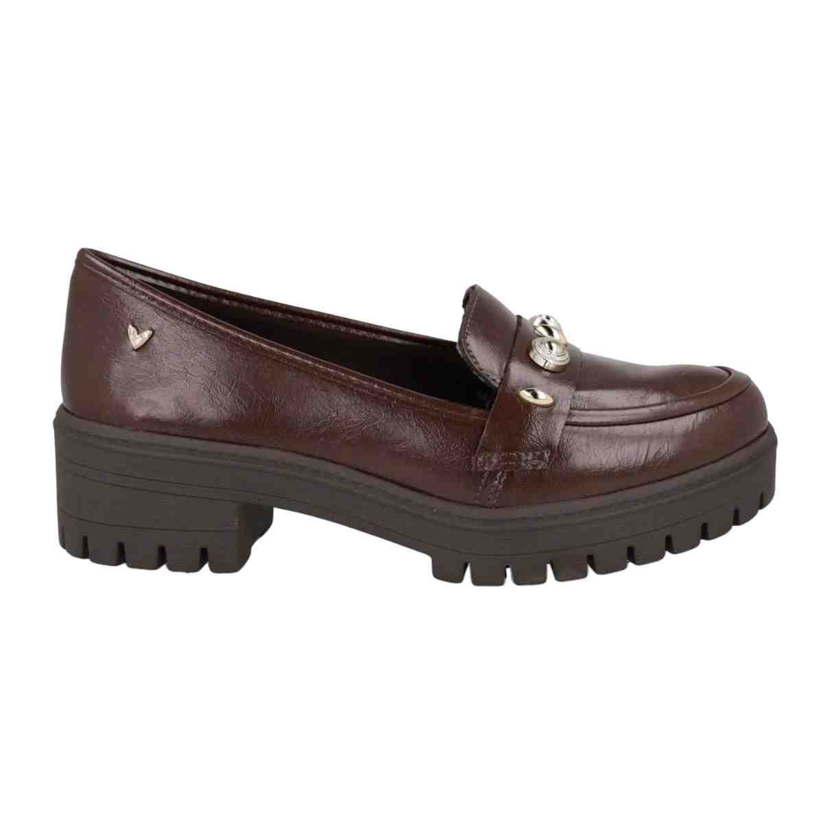 Sapato Feminino Mocassim Mississipi Marrom