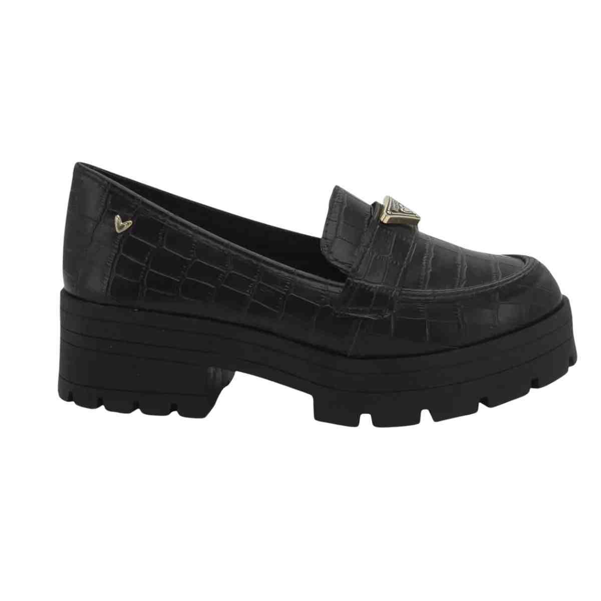 Sapato Feminino Mocassim Mississipi Preto