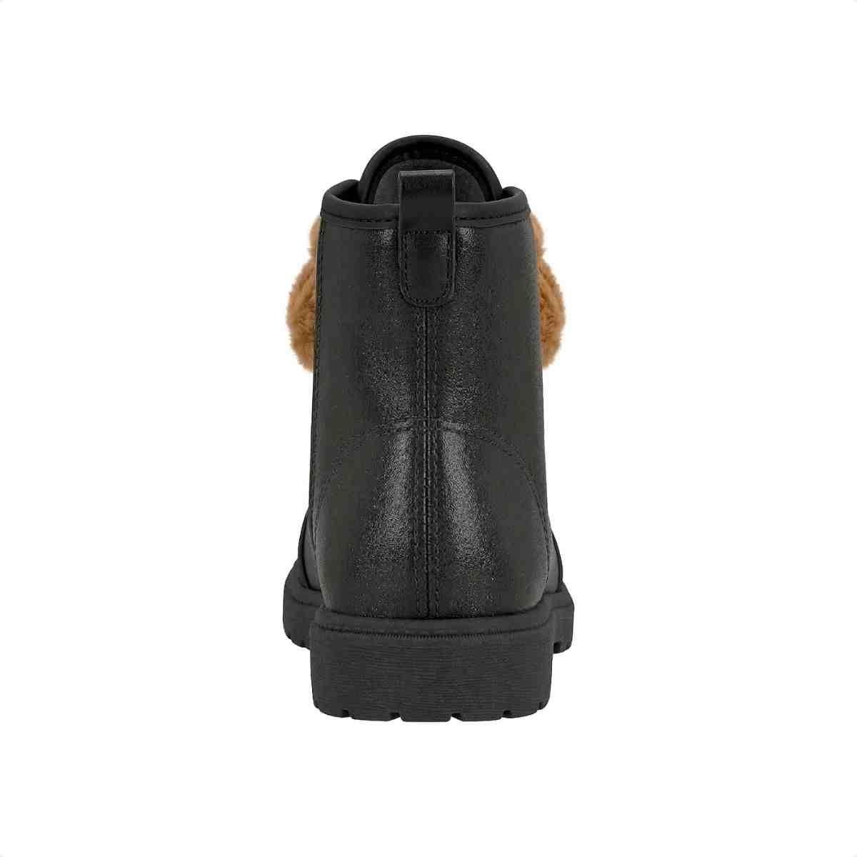 Bota Coturno Menina Molekinha Preto Preto 5