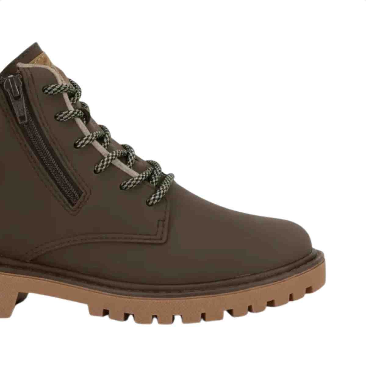 Bota Coturno Infantil Molekinho Marrom Marrom 6