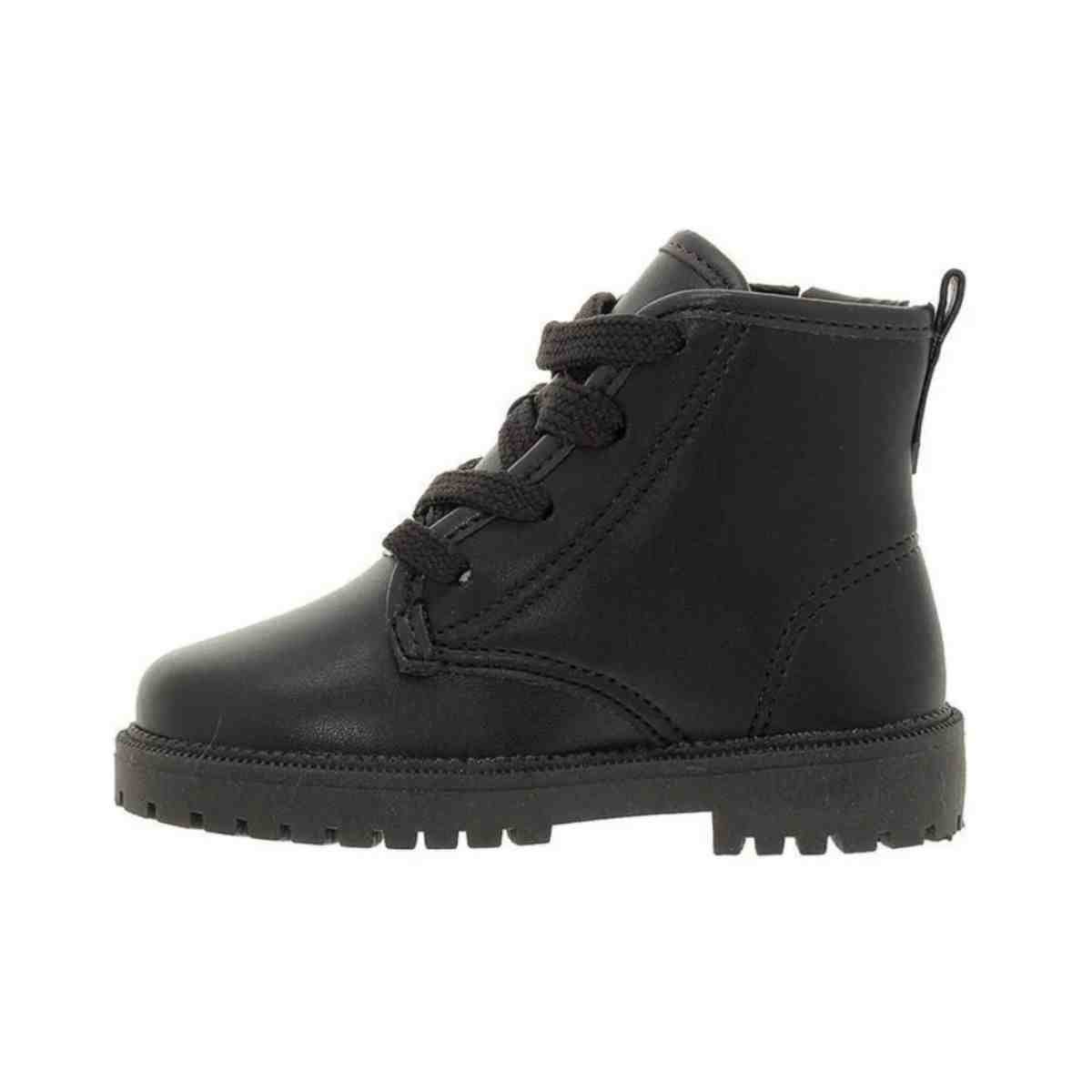 Bota Coturno Bebe Molekinha Preto Preto 4