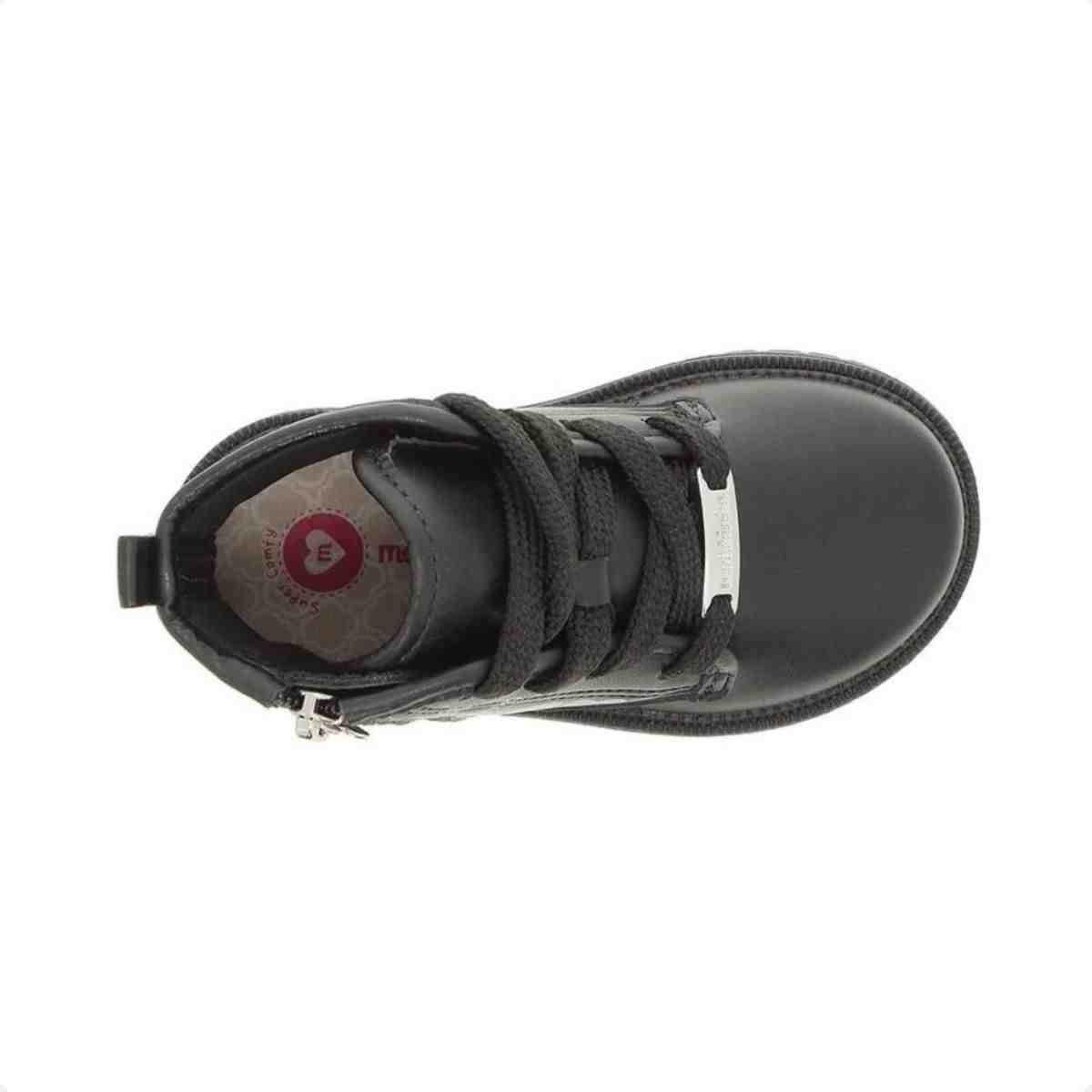 Bota Coturno Bebe Molekinha Preto Preto 7