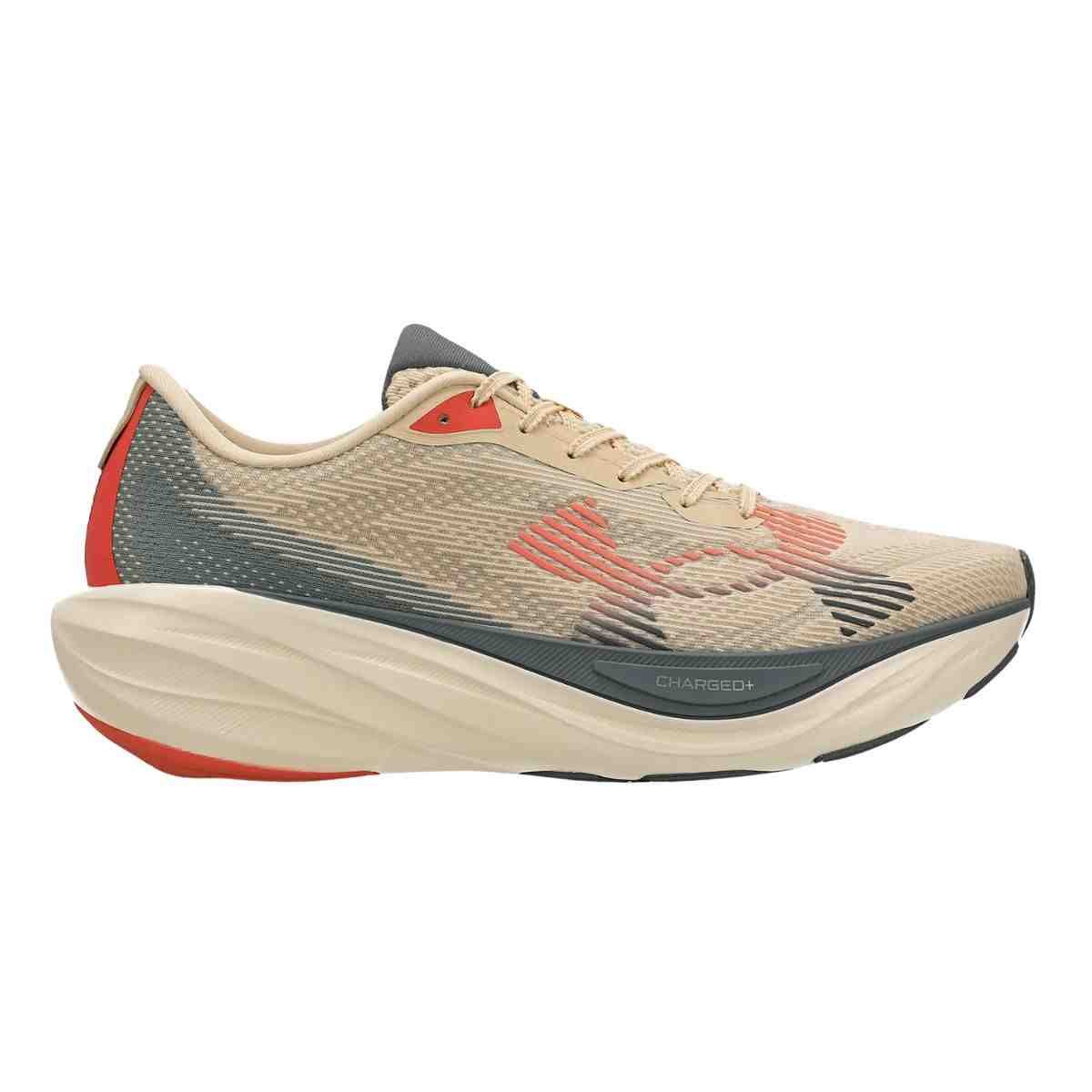 Tênis Corrida Feminino Under Armour Nonstop Bege