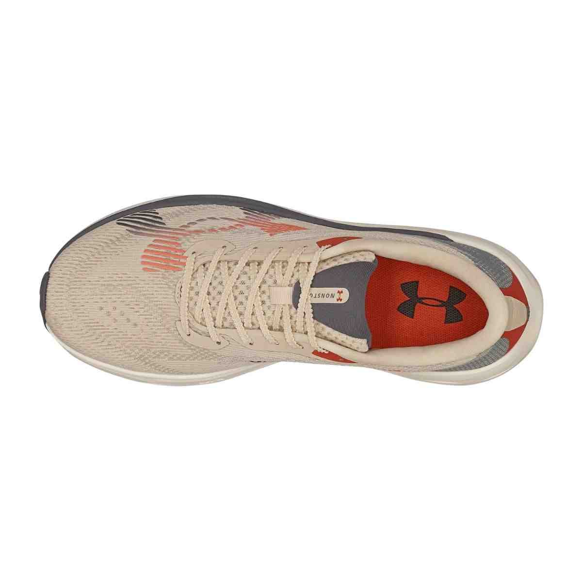 Tênis Corrida Feminino Under Armour Nonstop Bege Bege 3
