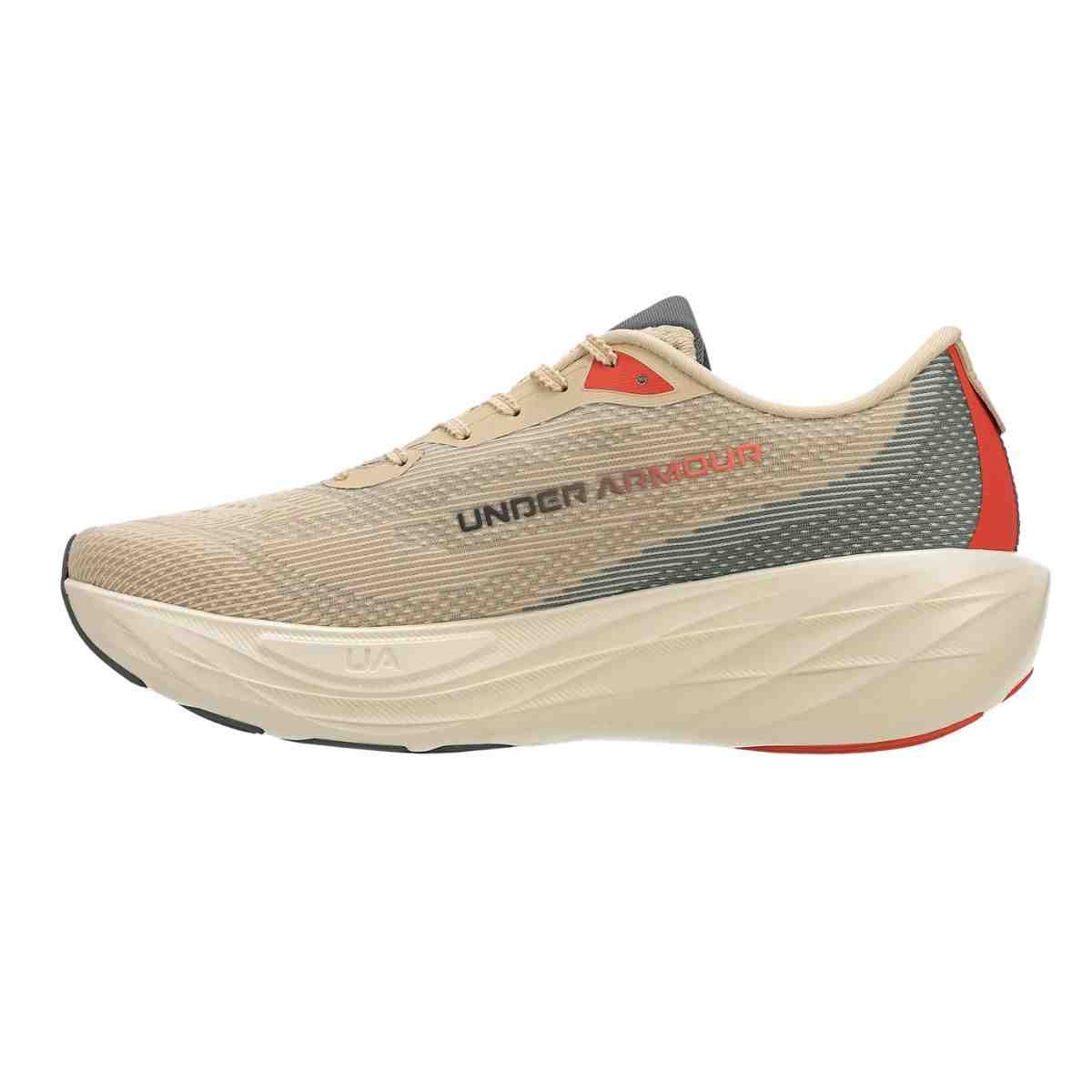 Tênis Corrida Feminino Under Armour Nonstop Bege Bege 6