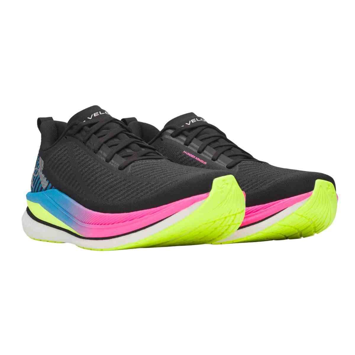 Tênis Corrida Feminino Under Armour Velocitti Spd Preto Preto 2