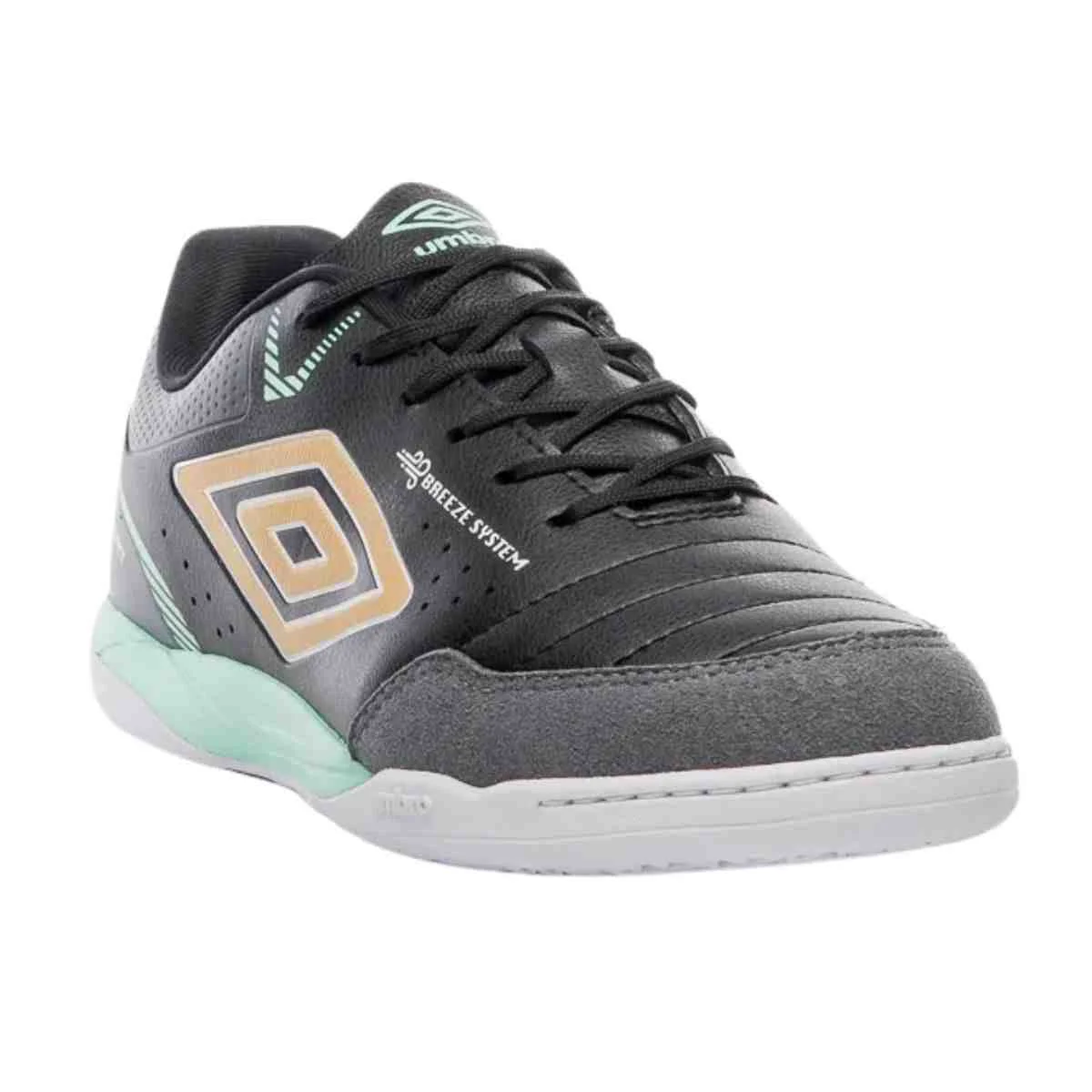 Chuteira Indoor Masculina Umbro Neo-Comfort Preta Preto 2
