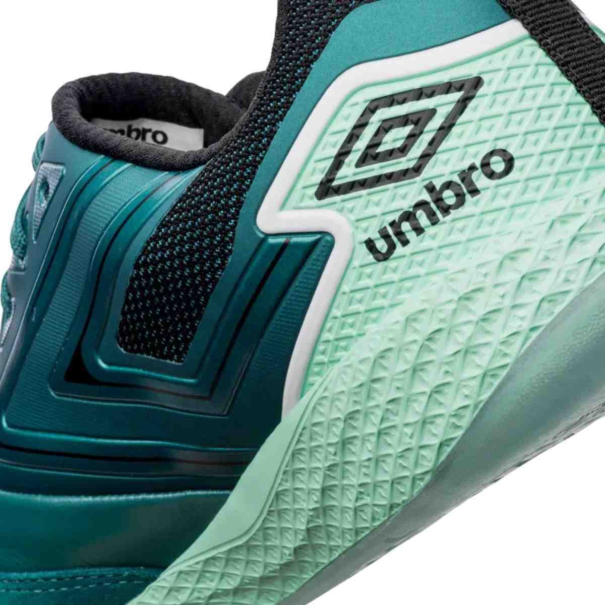 Chuteira Indoor Masculina Umbro Pro 5 Bump Verde Verde 6