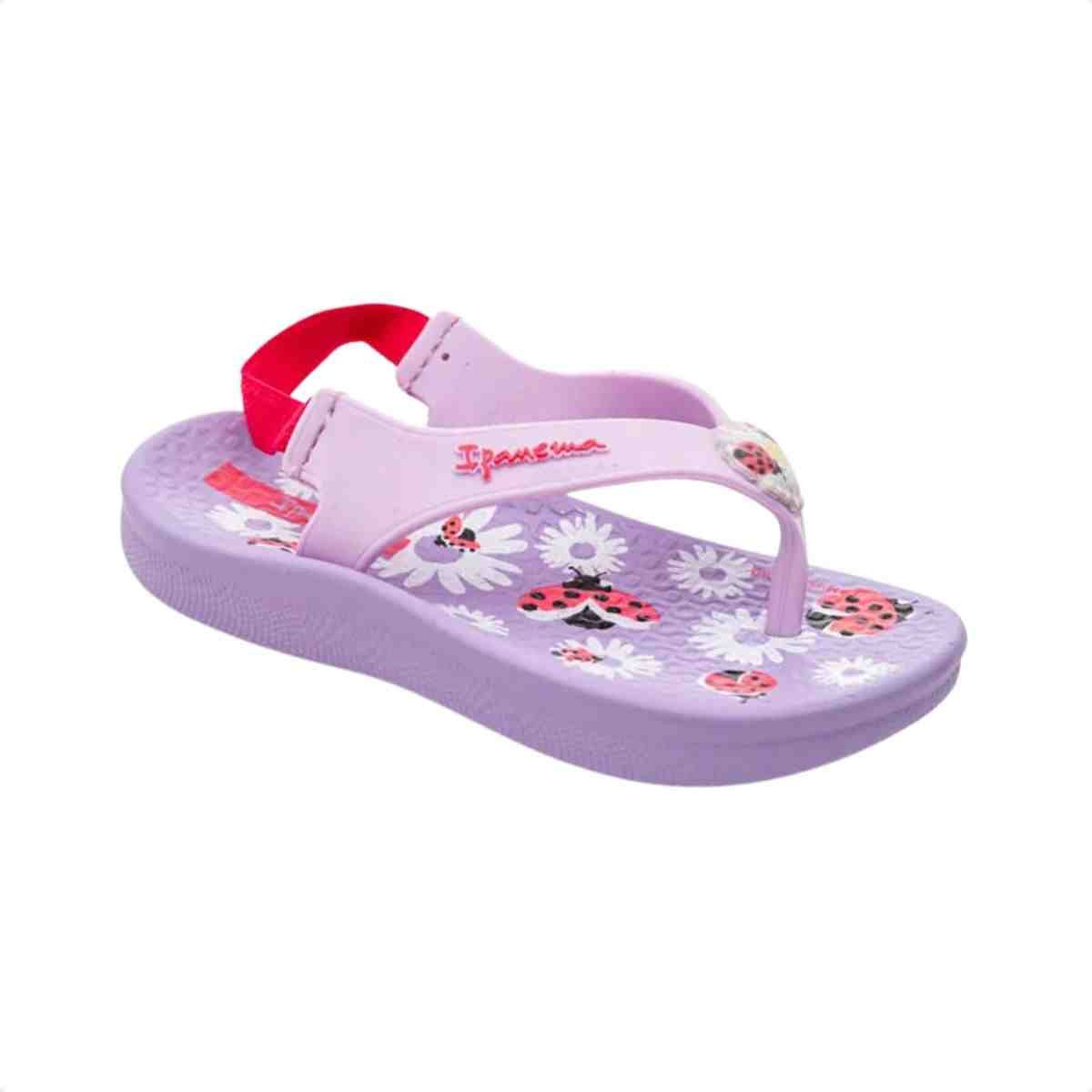Chinelo Bebe Dedo Ipanema Cute Lilas Lilás 2