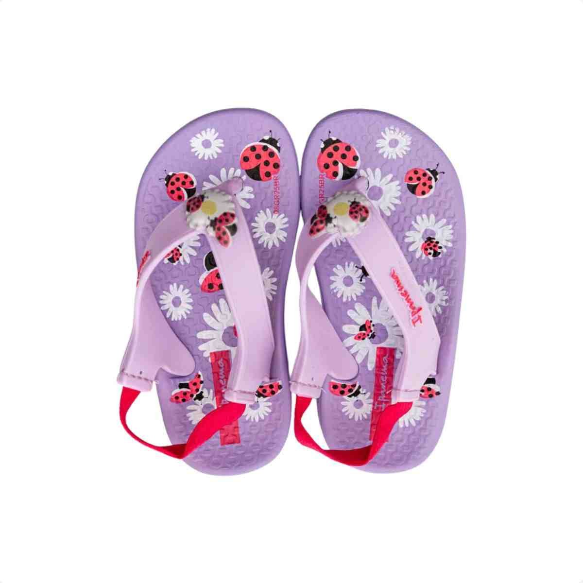 Chinelo Bebe Dedo Ipanema Cute Lilas Lilás 3