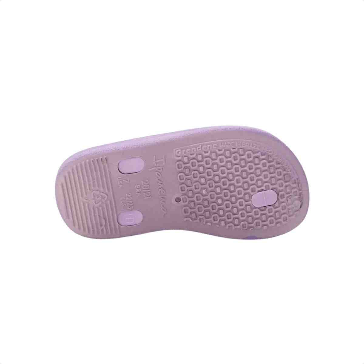 Chinelo Bebe Dedo Ipanema Cute Lilas Lilás 5