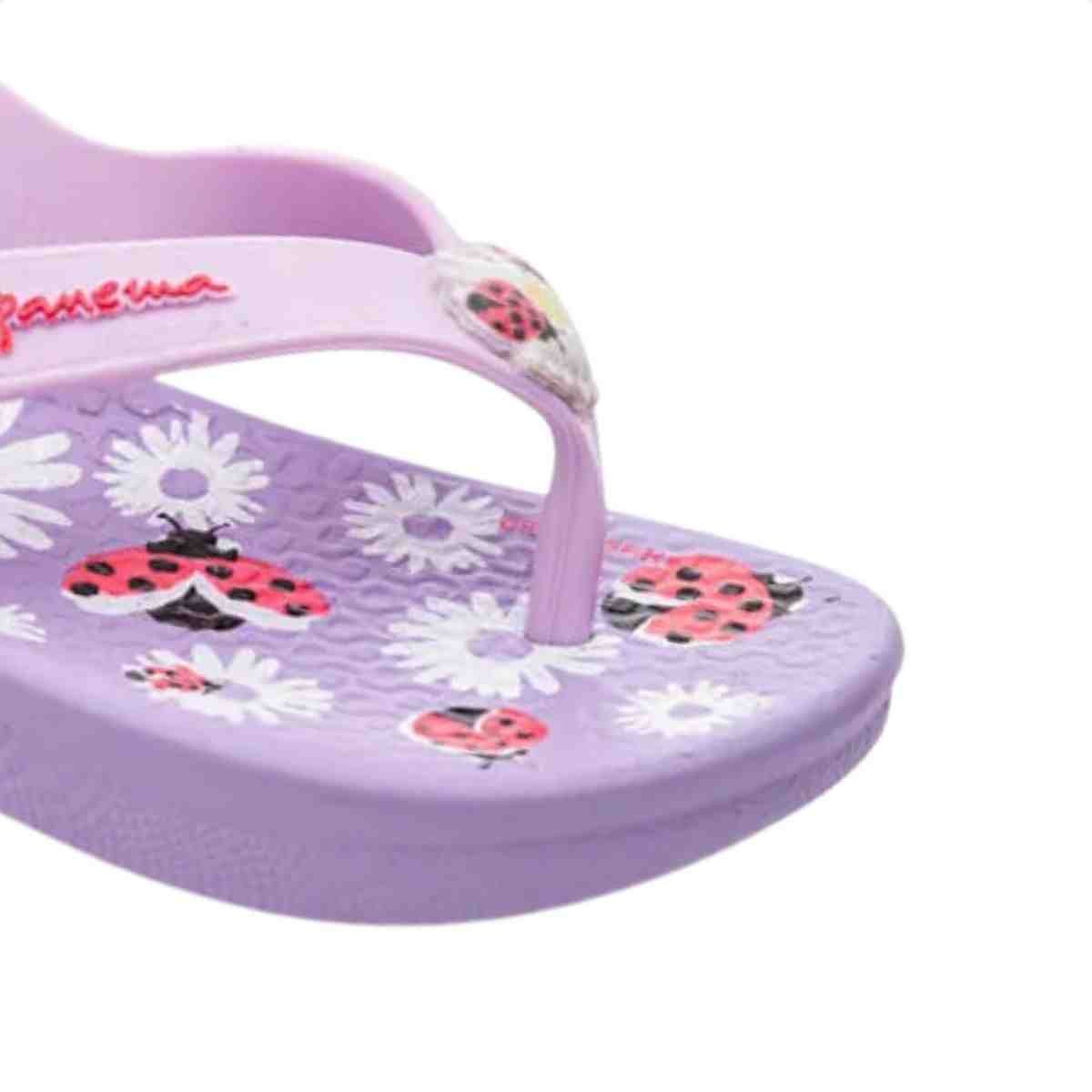 Chinelo Bebe Dedo Ipanema Cute Lilas Lilás 6