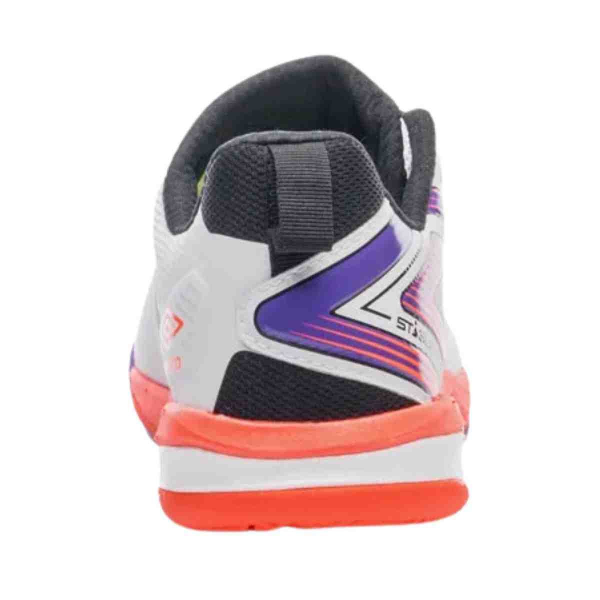 Chuteira Indoor Masculina Umbro Pro 5 Stable Branca E Coral Branco 7