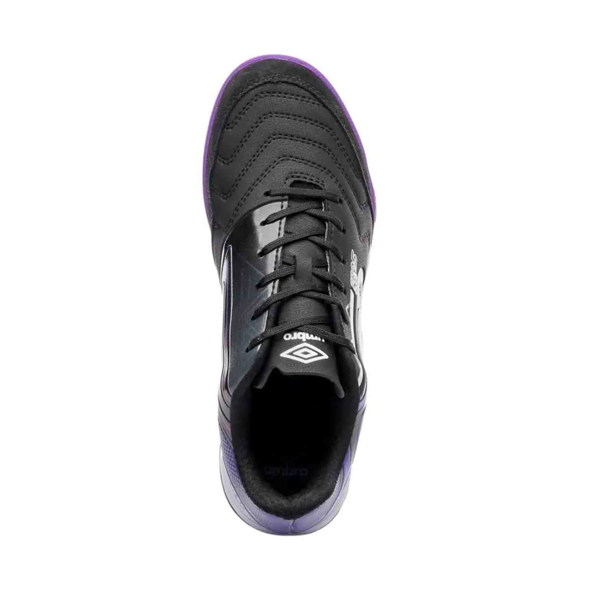 Chuteira Indoor Masculina Umbro Pro 5 Bump Club Preta E Roxa Preto 3