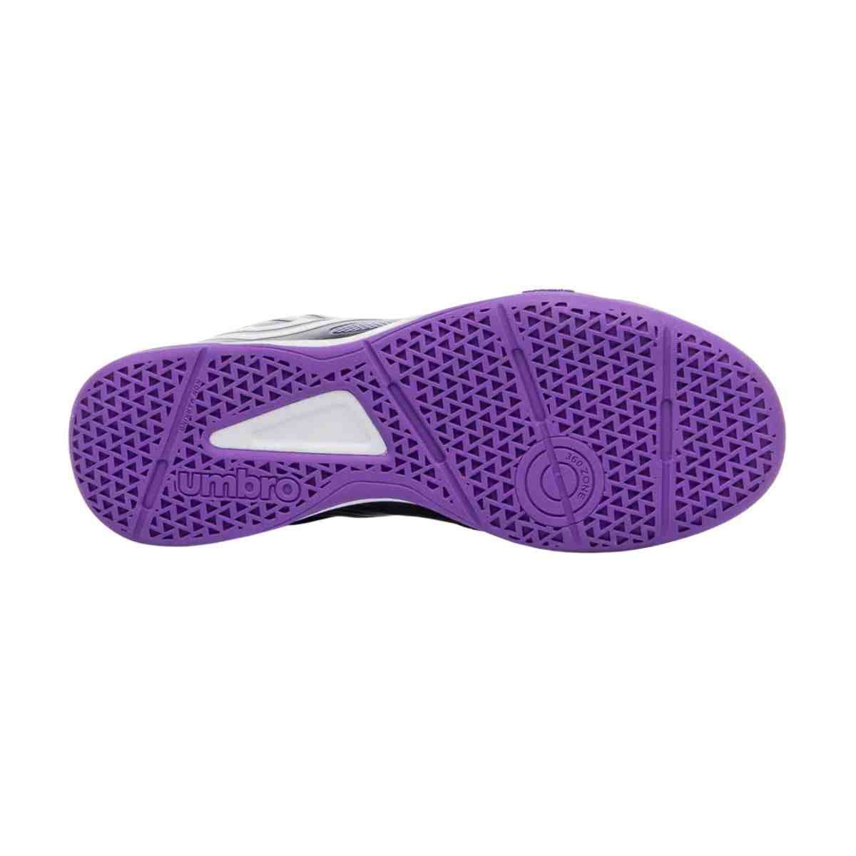 Chuteira Indoor Masculina Umbro Pro 5 Bump Club Preta E Roxa Preto 4