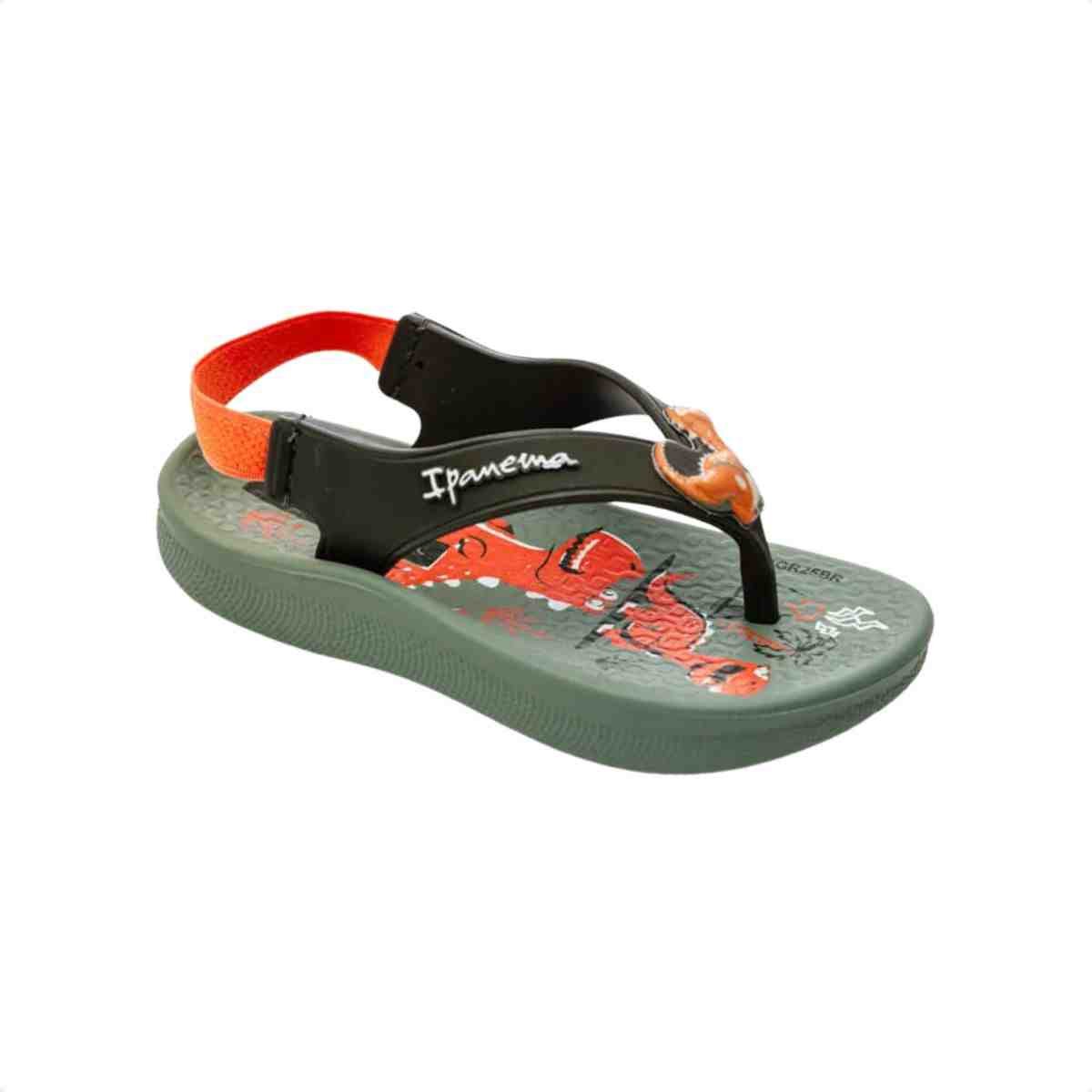 Chinelo Bebe Dedo Ipanema Cute Verde Preto/Verde 2