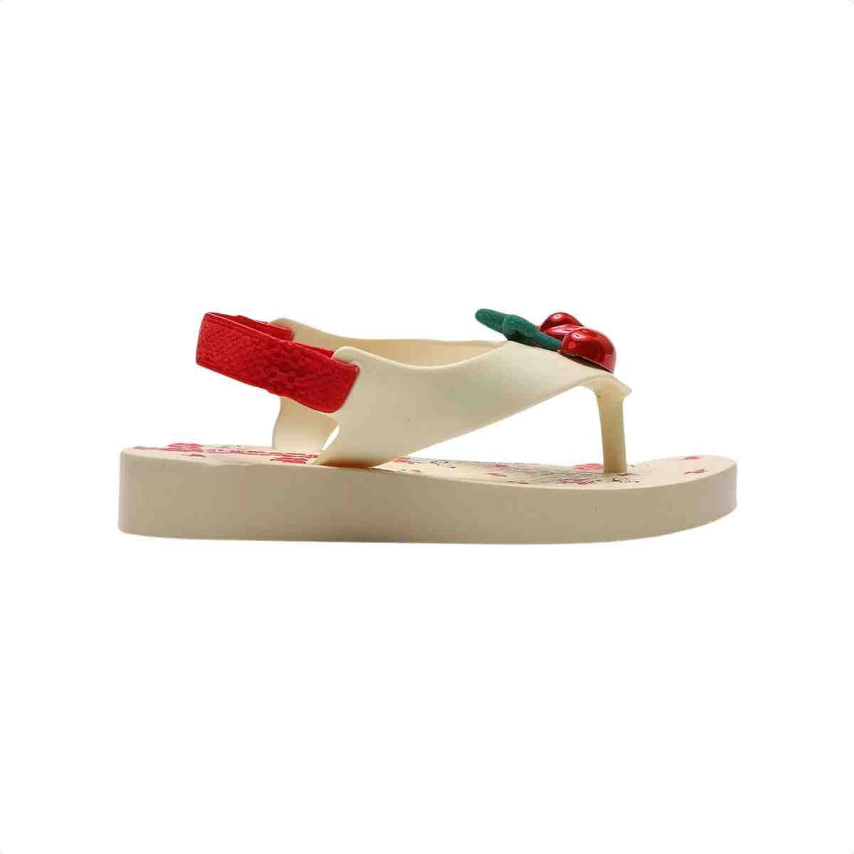 Chinelo Bebe Dedo Ipanema Belle Bege