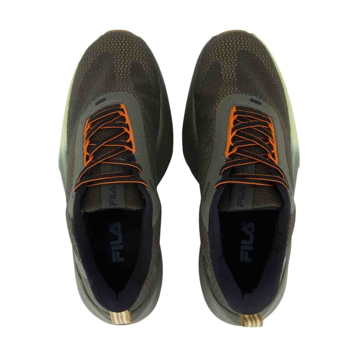 Tênis Trail Masculino Fila Skywind Verde Verde 3