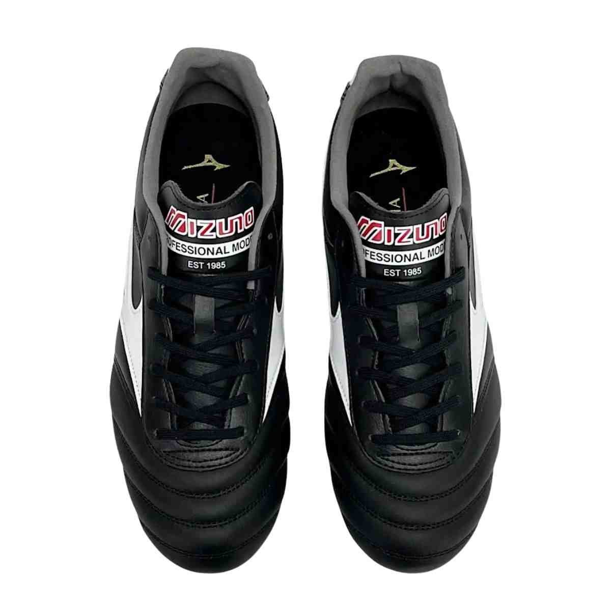 Chuteira Campo Masculina Mizuno Morelia Ii Pro Preta Preto 3