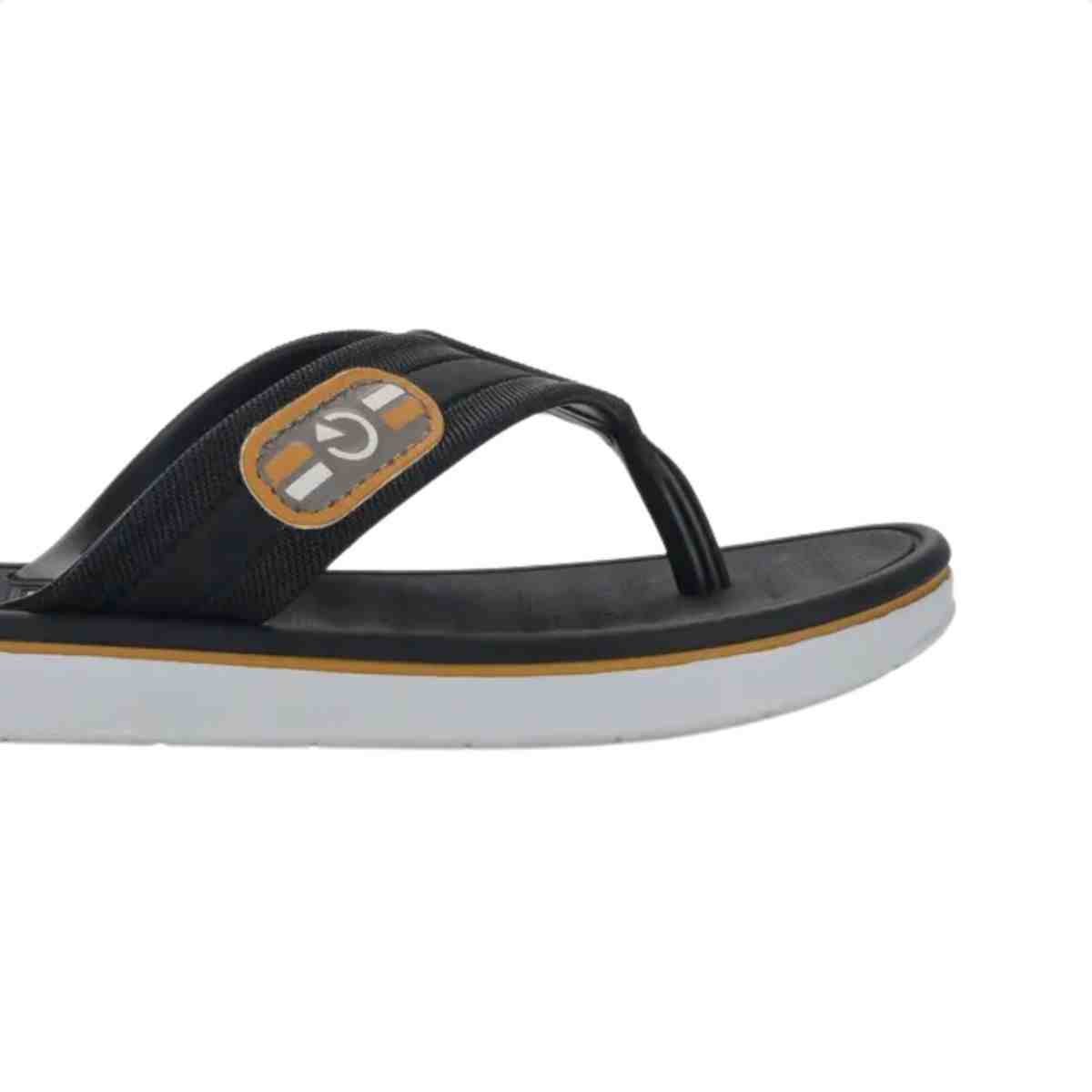 Chinelo Dedo Infantil Cartago Paris Ii Branco E Preto Preto 6