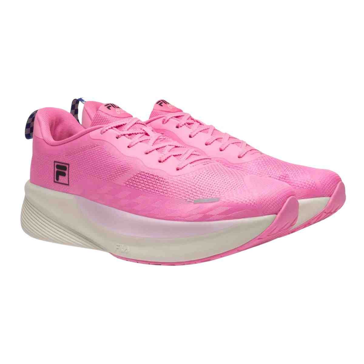 Tênis Corrida Feminino Fila Aero Skyfoam Rosa Rosa 2