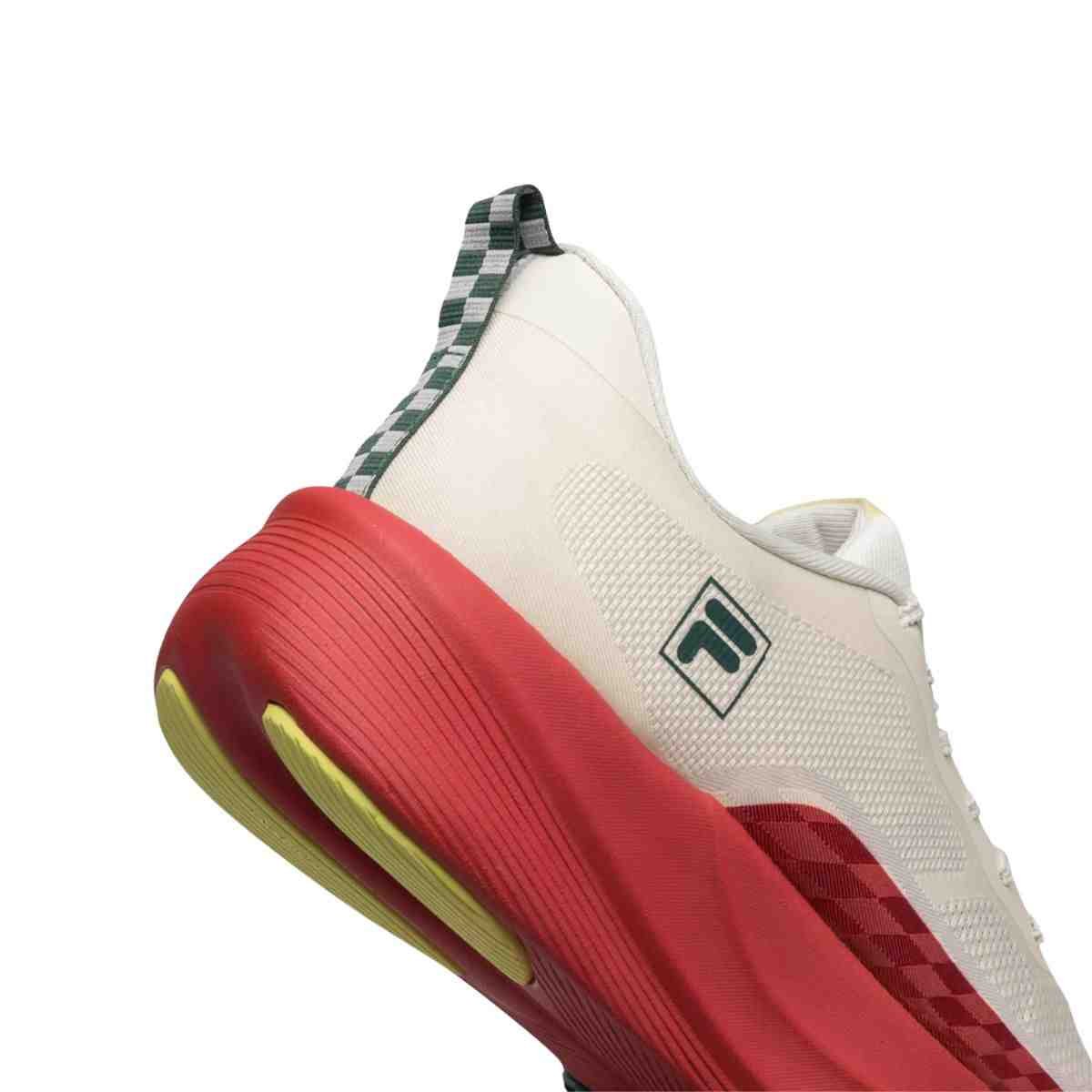 Tênis Corrida Feminino Fila Aero Skyfoam Bege E Vermelho Bege/Vermelho 6