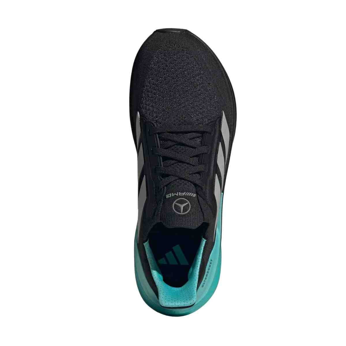 Tênis Corrida Masculino Adidas Ultraboost 5x Mercedes Preto E Verde Preto 3