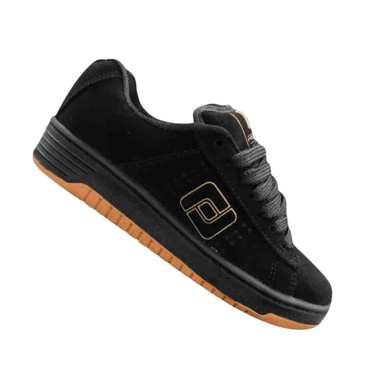Tênis Street Masculino Freeday Jab Preto E Amarelo Preto 7