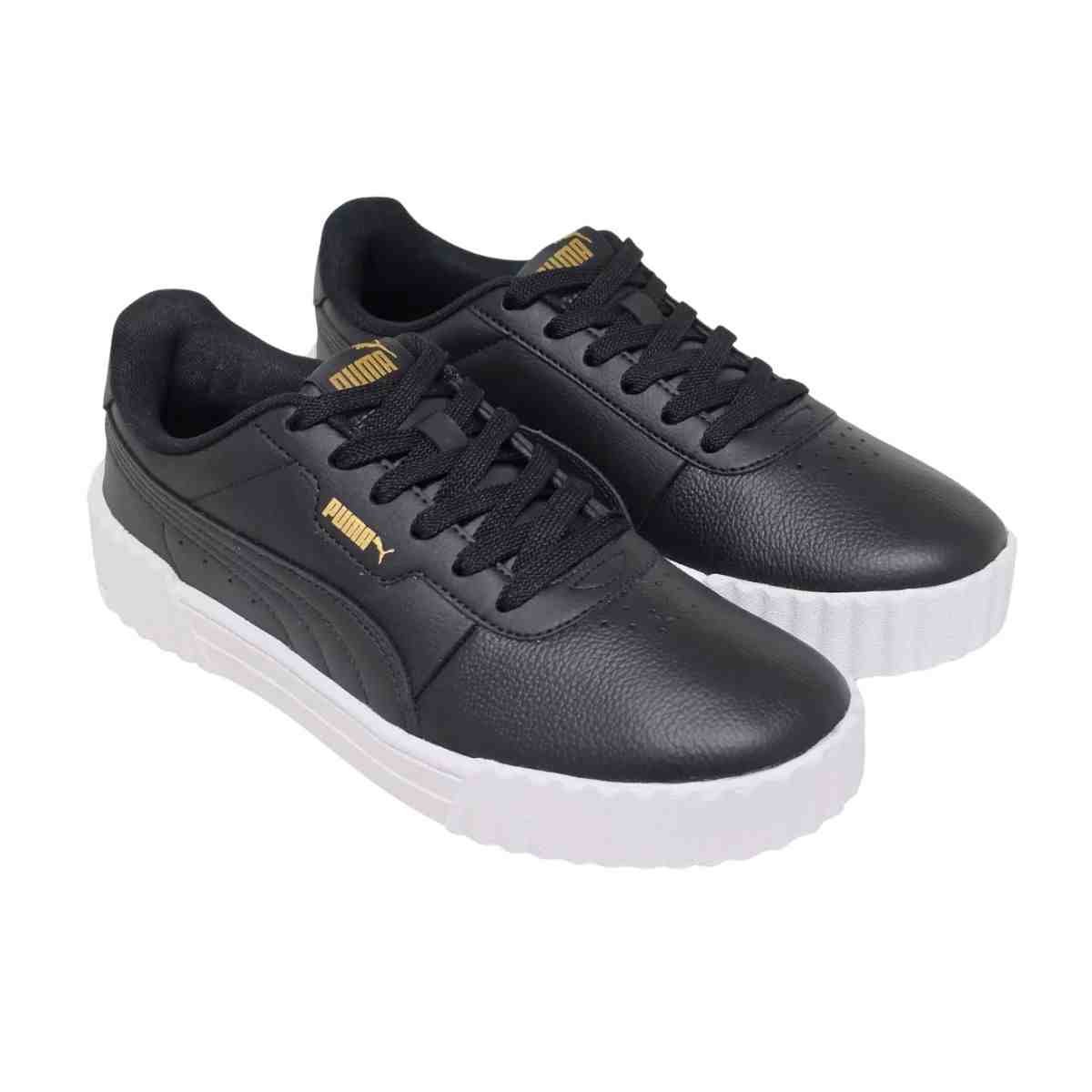 Tênis Casual Feminino Puma Carina 3.0 Bdp Preto Preto 2