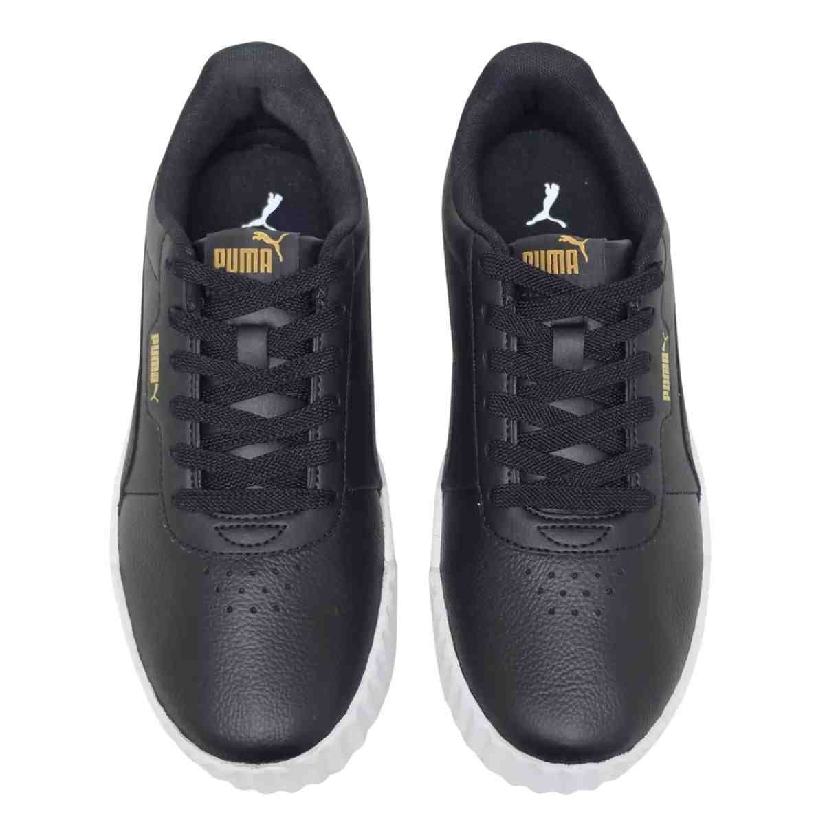 Tênis Casual Feminino Puma Carina 3.0 Bdp Preto Preto 4