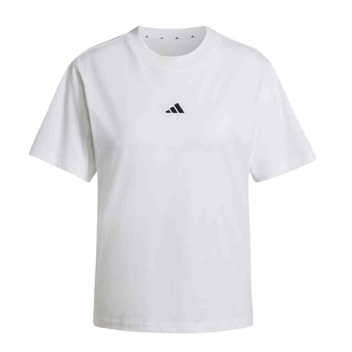 Camiseta Feminina Adidas Lisa Essentials Branca Branco 5