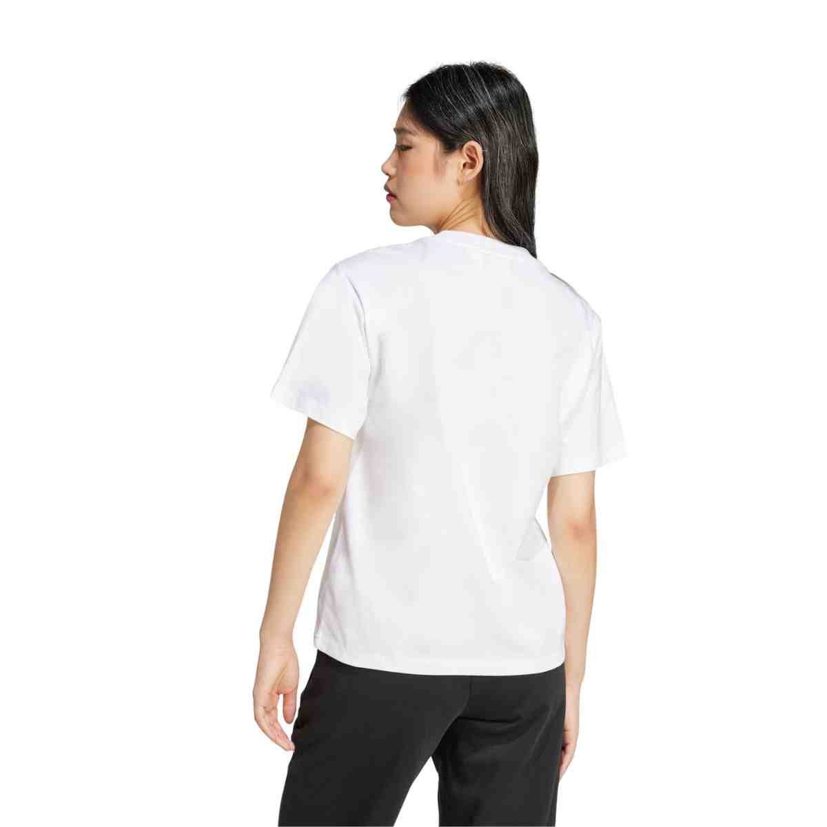 Camiseta Feminina Adidas Lisa Essentials Branca Branco 4
