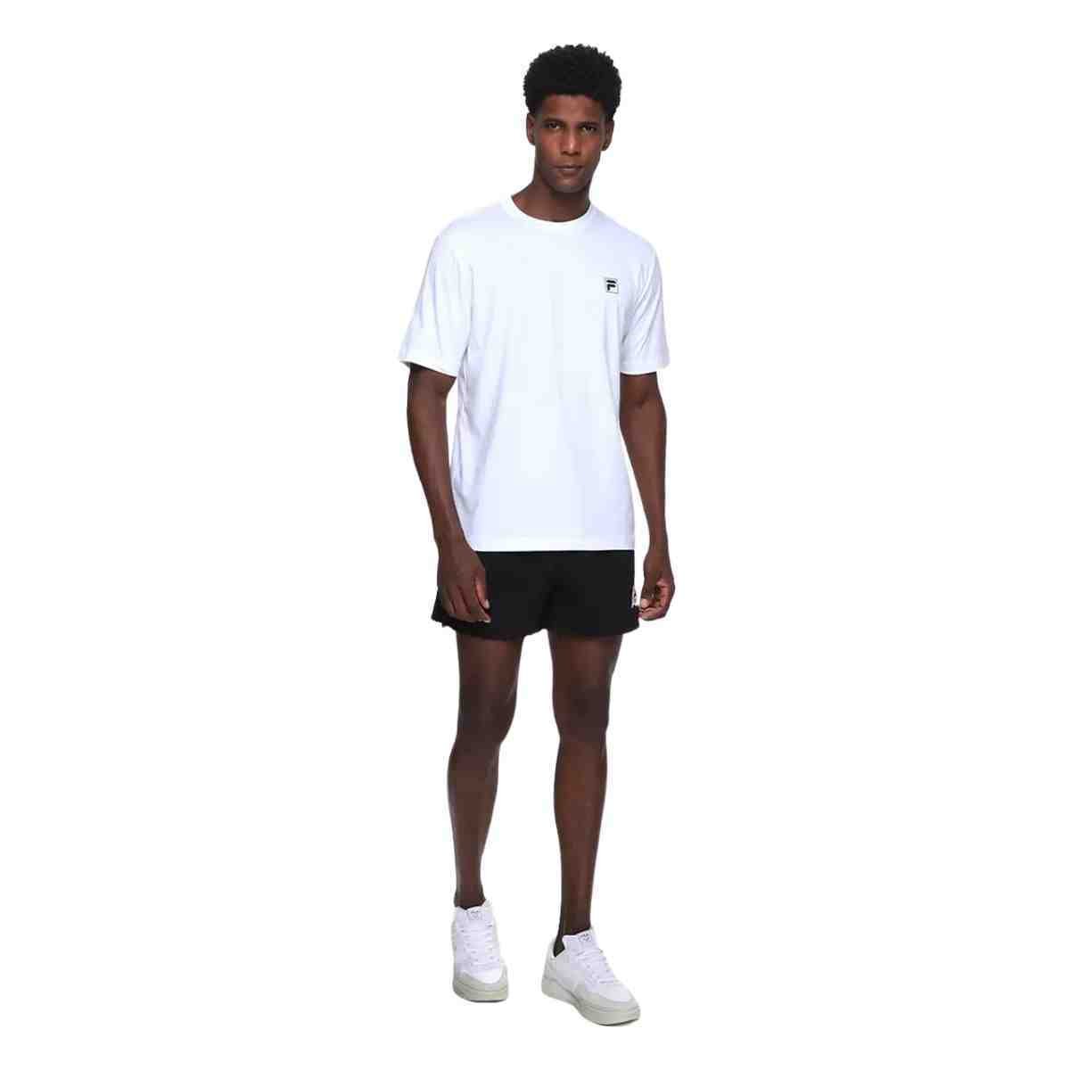 Camiseta Masc Mc Fila Comfort Classic F11l01641-100 Branco 2