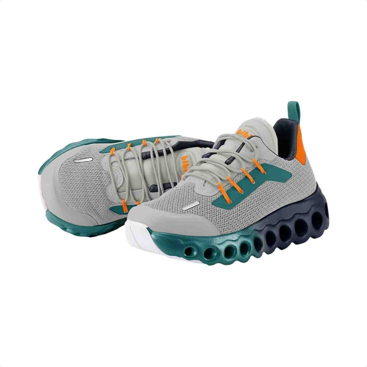 Tenis De Corrida Infantil Bibi Rls Cinza Cinza 3