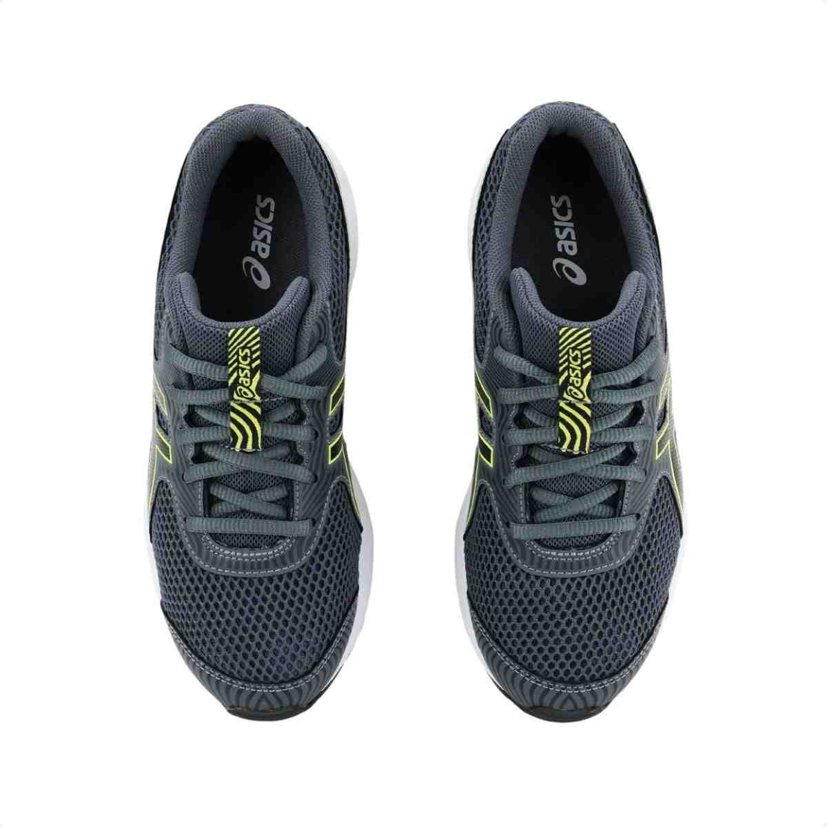 Tenis De Corrida Infantil Asics Buzz 4 Cinza Cinza 3