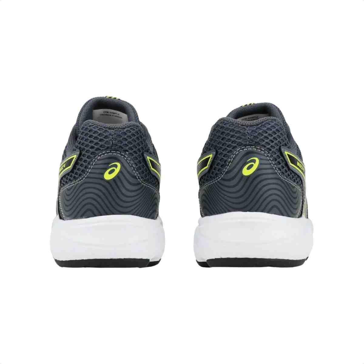Tenis De Corrida Infantil Asics Buzz 4 Cinza Cinza 5