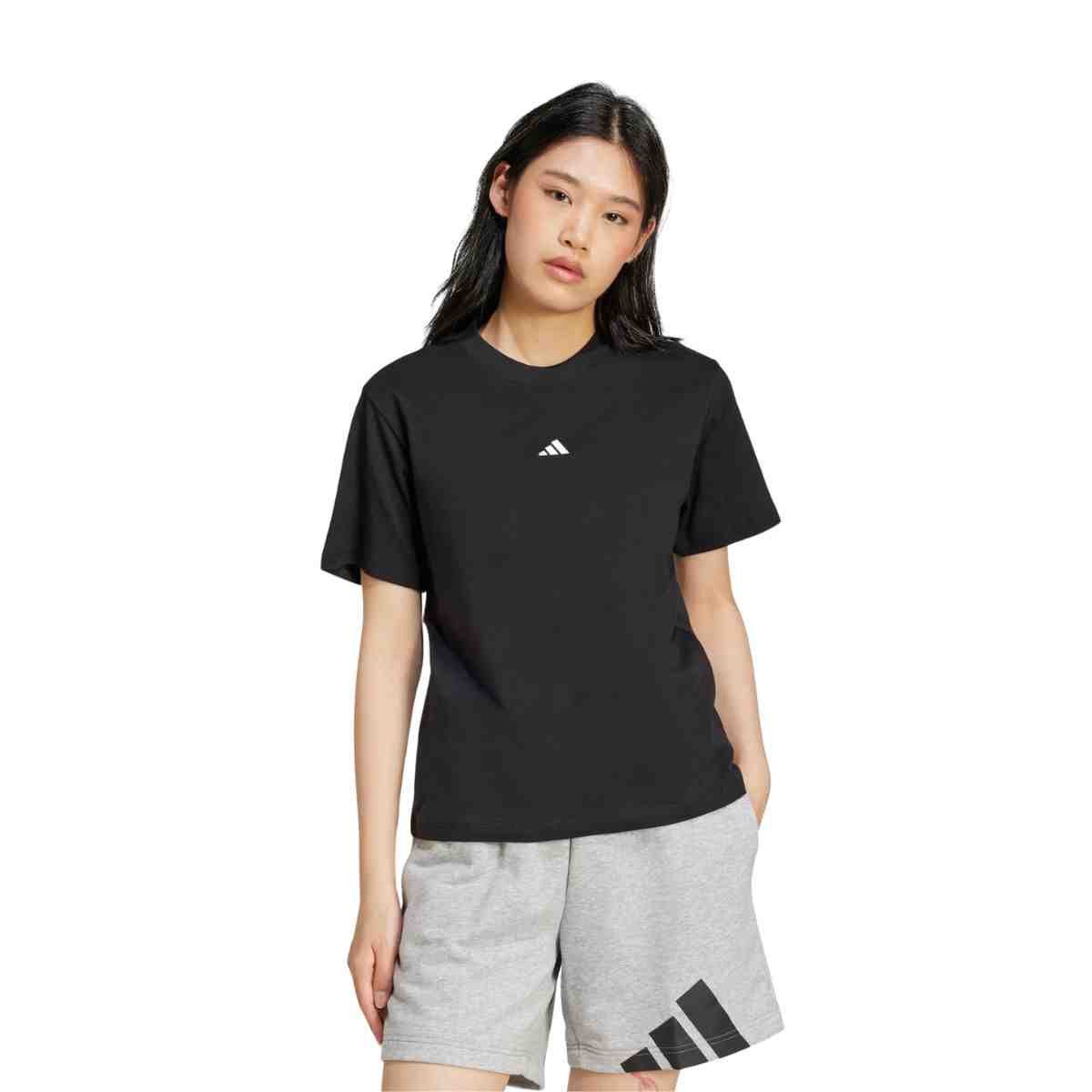 Camiseta Feminina Adidas Lisa Essentials Preta