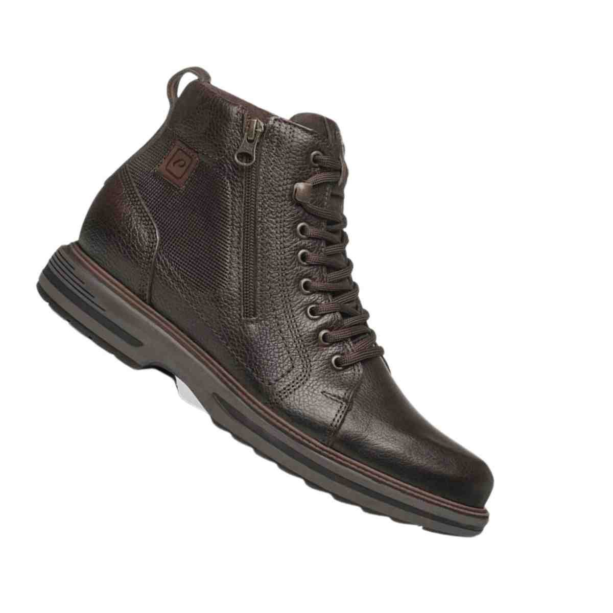 Bota Masculina Coturno Pegada Toronto Marrom Marrom 7