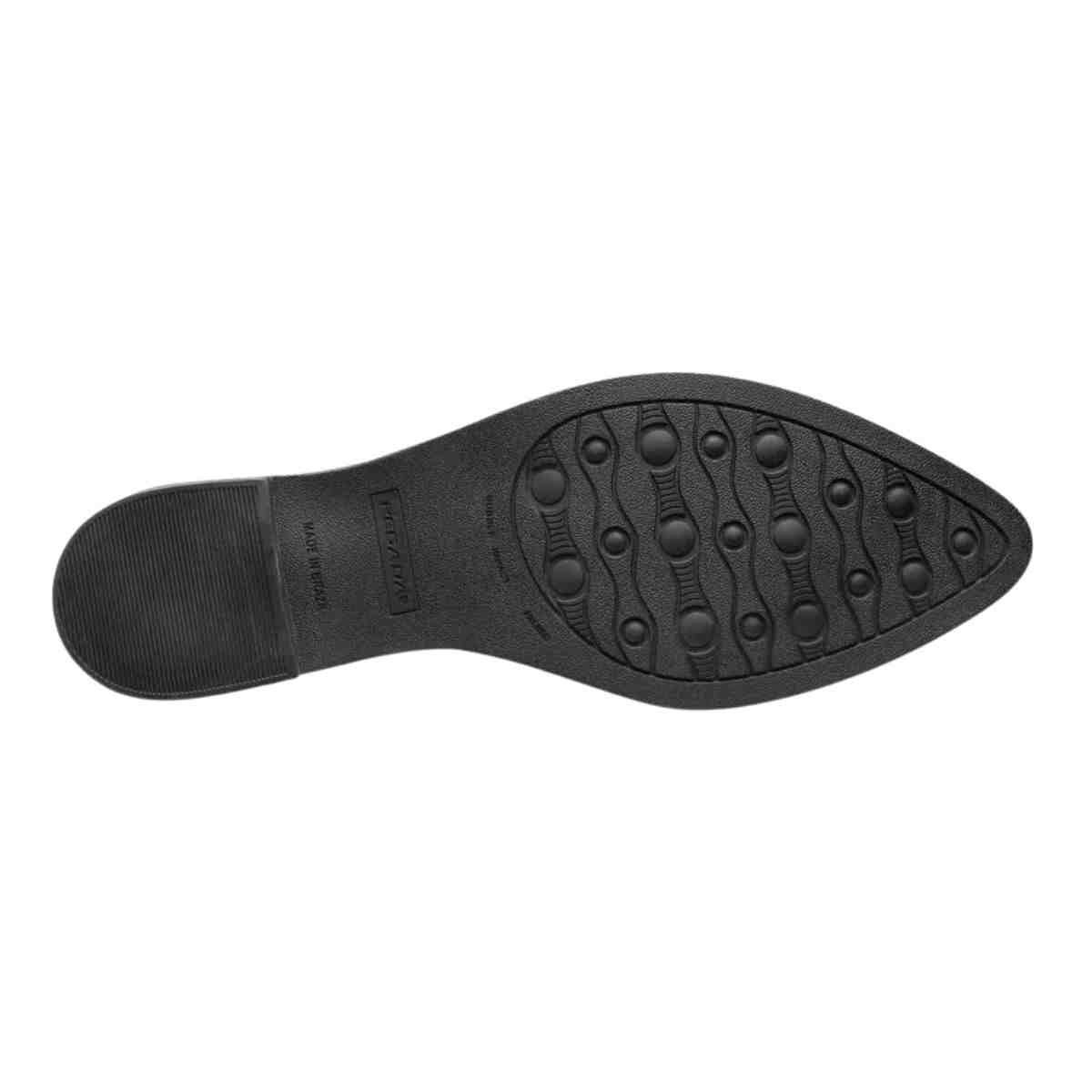 Bota Feminina Slouch Cano Baixo Pegada Preta Preto 4